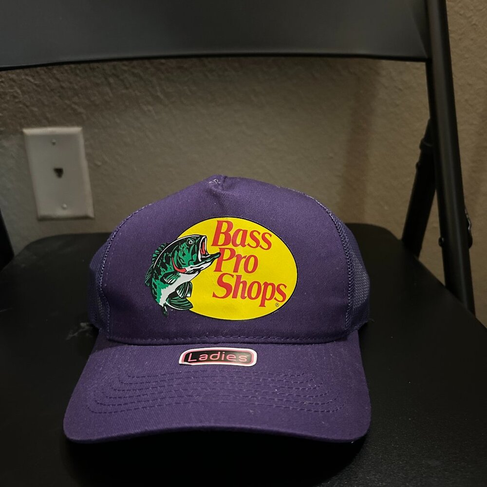 Bass Pro Hat New Purple